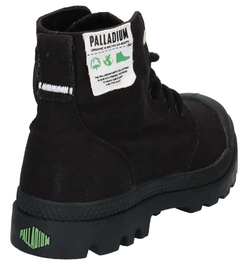 Palladium Hi Organic Kaki Boots in stof (267405)