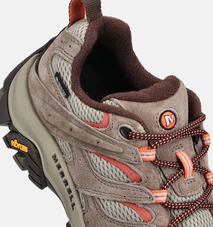 Merrell Moab 3 GTX Taupe Wandelschoenen voor dames (363640) - geschikt voor steunzolen