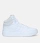 adidas Hoops 3.0 Mid Baskets en Blanc pour femmes (329412) - pour semelles orthopédiques