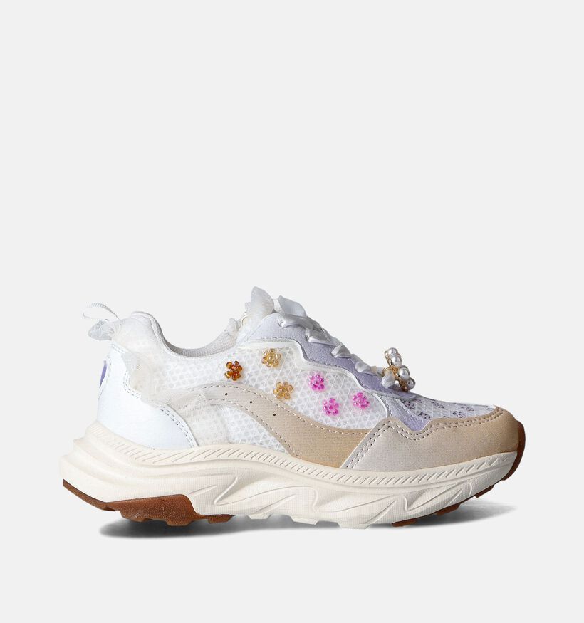 Milo & Mila Beige Sneakers voor meisjes (354191)