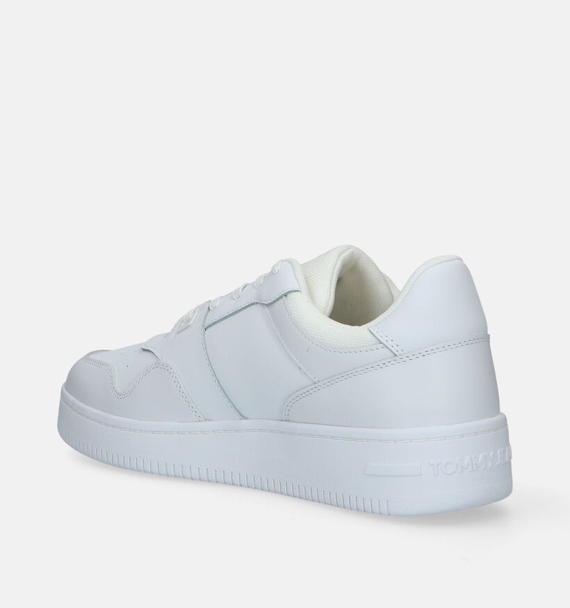 TH Tommy Jeans Retro Basket Ess Witte Sneakers voor heren (342737) - geschikt voor steunzolen
