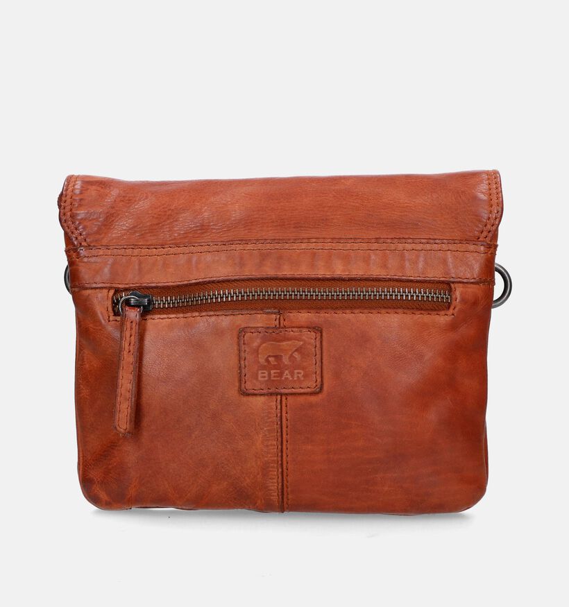 Bear Design Cognac Crossbody tas voor dames (350778)