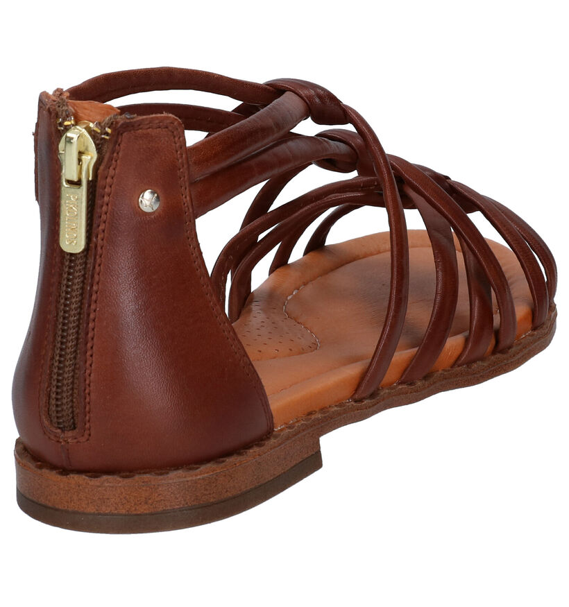 Pikolinos Algar Cognac Sandalen in leer (289113)