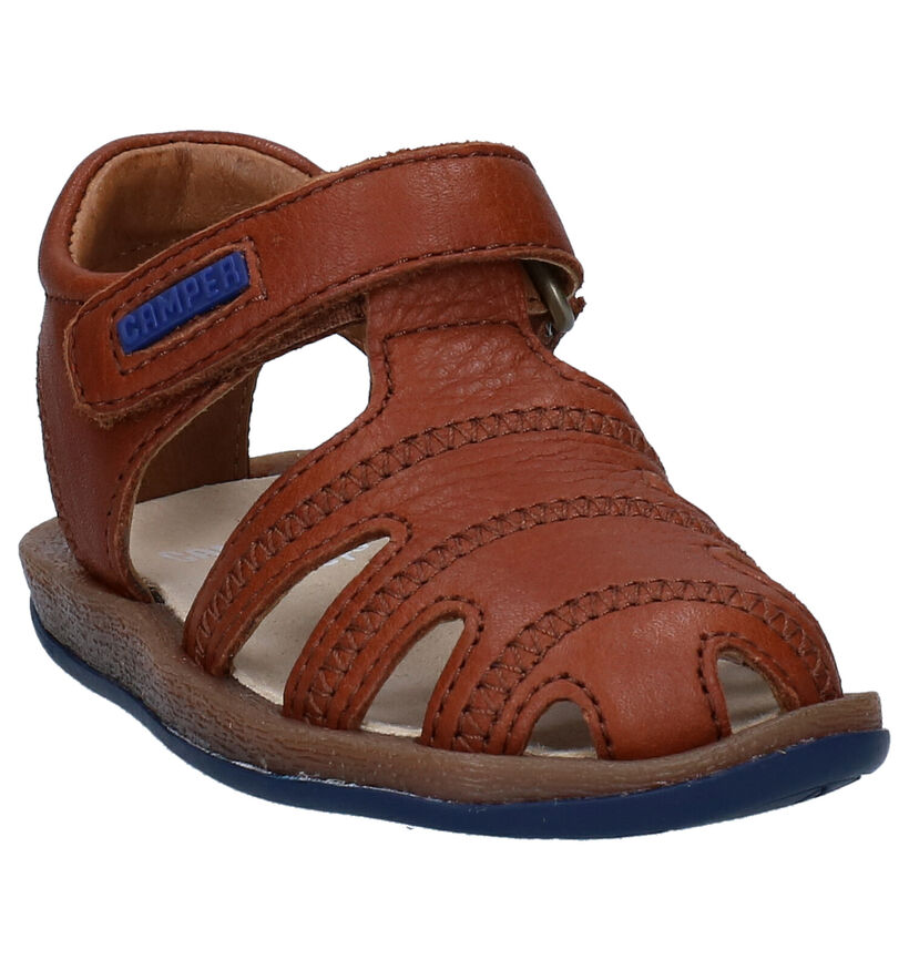 Camper Bicho Sandales en Cognac en cuir (288734)