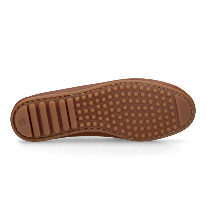 Scapa Cognac Mocassins in leer (323762)