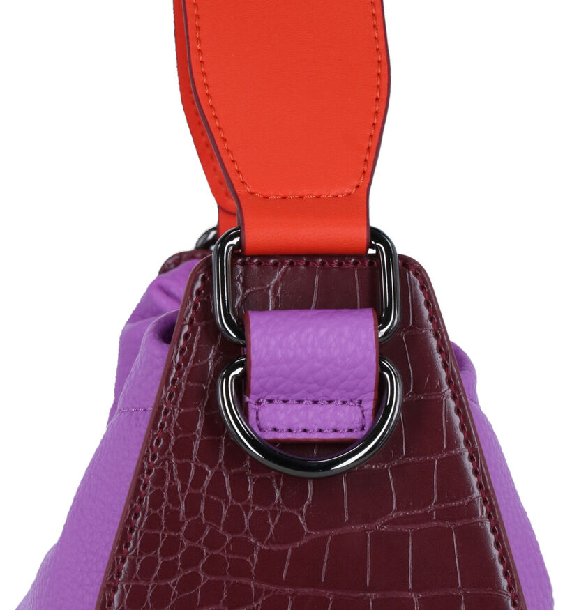 Hvisk League Small Vegan Sac à main en Violet pour femmes (318523)