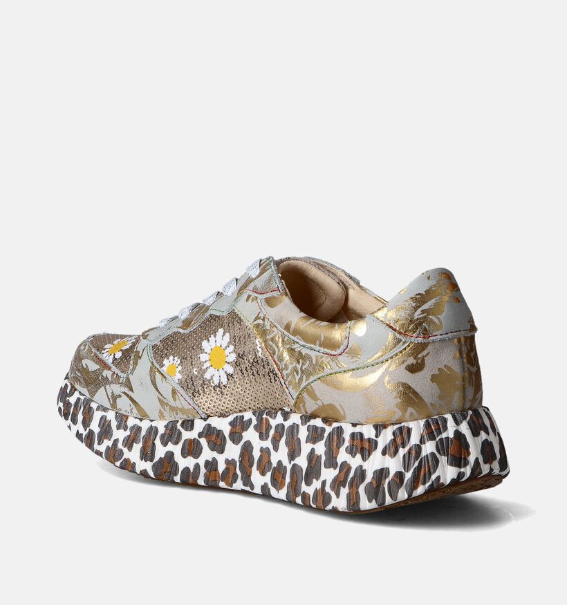 Laura Vita Nikito Chaussures à lacets en Or pour femmes (356705) - pour semelles orthopédiques