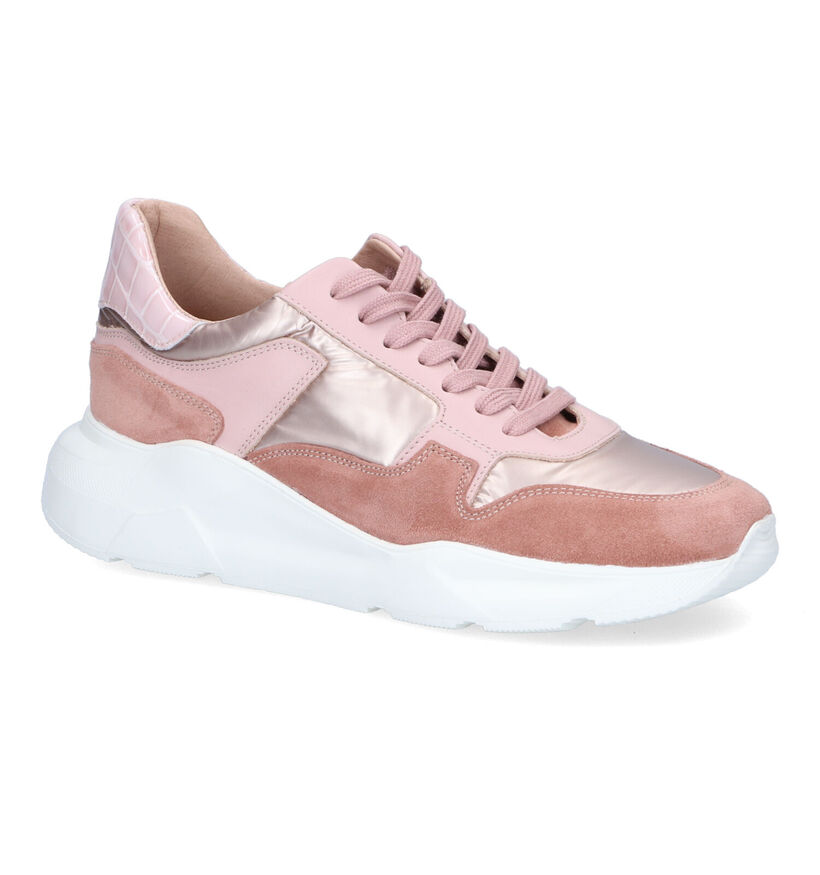 KMB Roze Sneakers voor dames (309608) - geschikt voor steunzolen