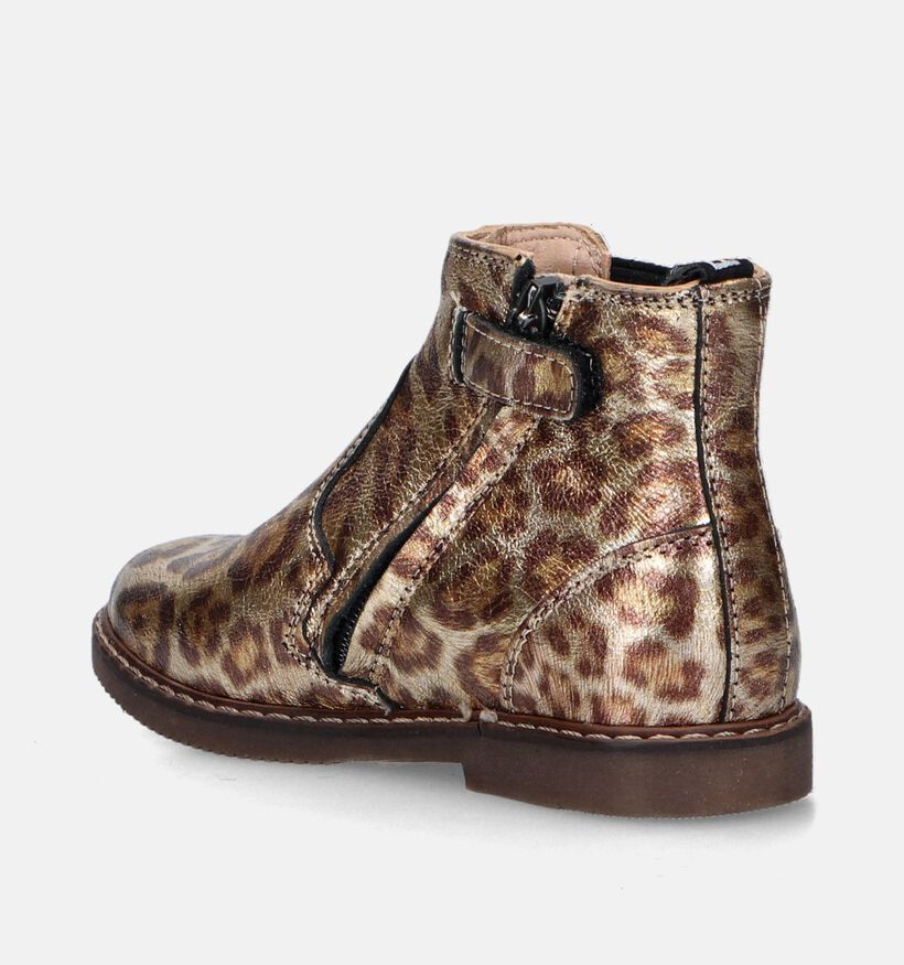 Pom d'Api City Jodzip Bruine Hoge schoenen voor meisjes (346688)