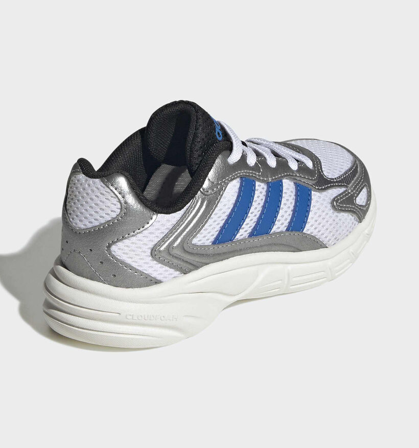adidas Eclyptix 2000 Witte/Zilveren Sneakers voor jongens, meisjes (375413) - geschikt voor steunzolen