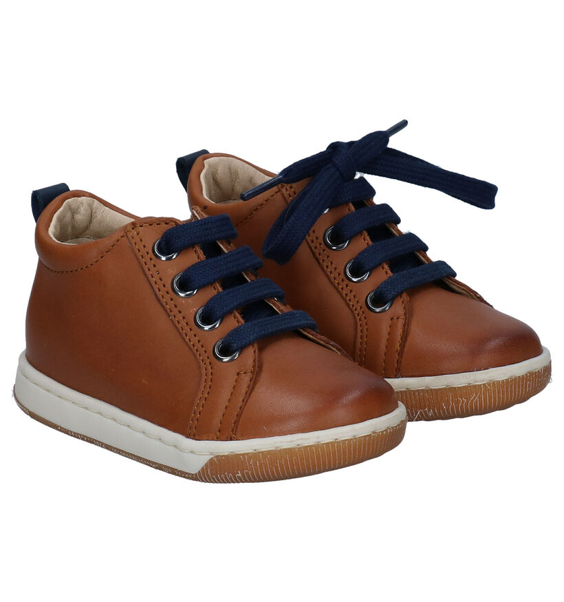 Falcotto Haley Chaussures Hautes en Bleu en cuir (275675)