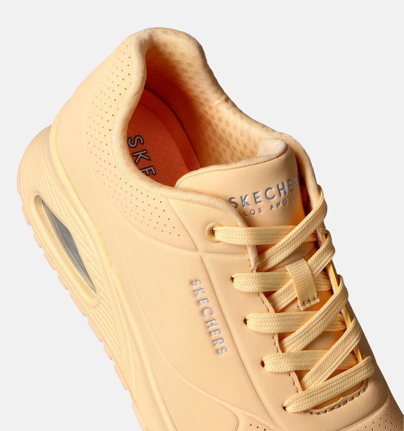 Skechers Uno Stand On Air Oranje Sneakers voor dames (351890)