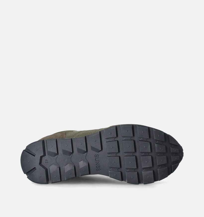 Sun68 Tom Solid Baskets en Vert Khaki pour hommes (351842) - pour semelles orthopédiques