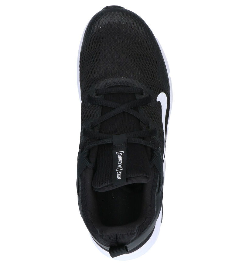 Nike Legend Essential Baskets en Noir en simili cuir (266635)