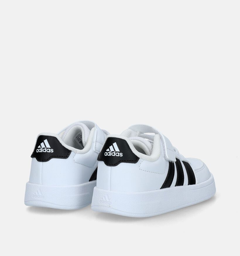 adidas Breaknet 2.0 EL Witte Sneakers voor jongens, meisjes (332114)