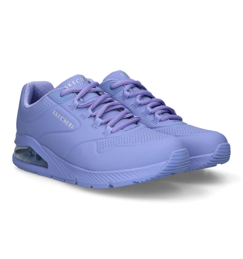 Skechers Uno 2 Air Around You Baskets en Lilas pour femmes (321387)