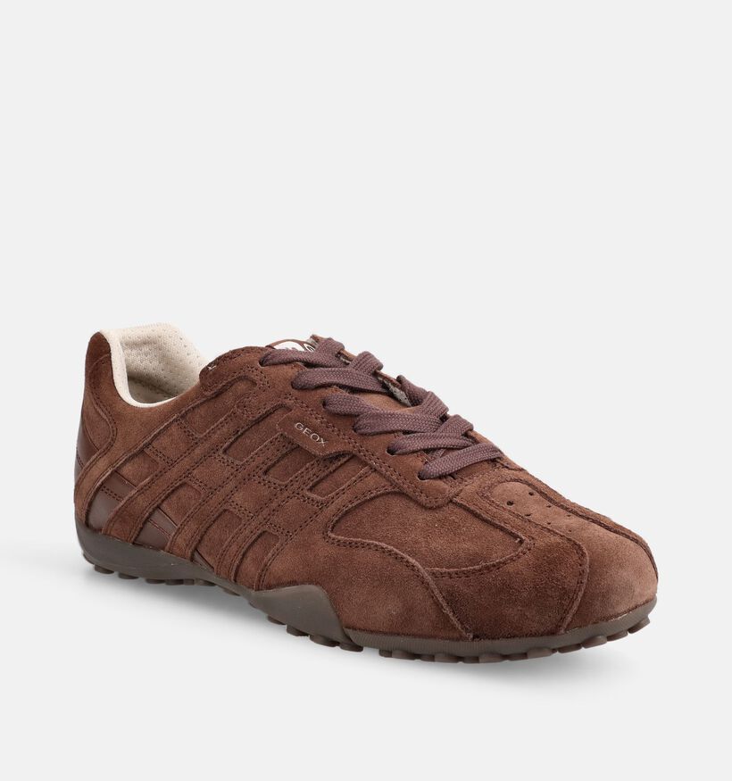 Geox Chaussures plates en Marron pour hommes (376365) - pour semelles orthop&eacute;diques