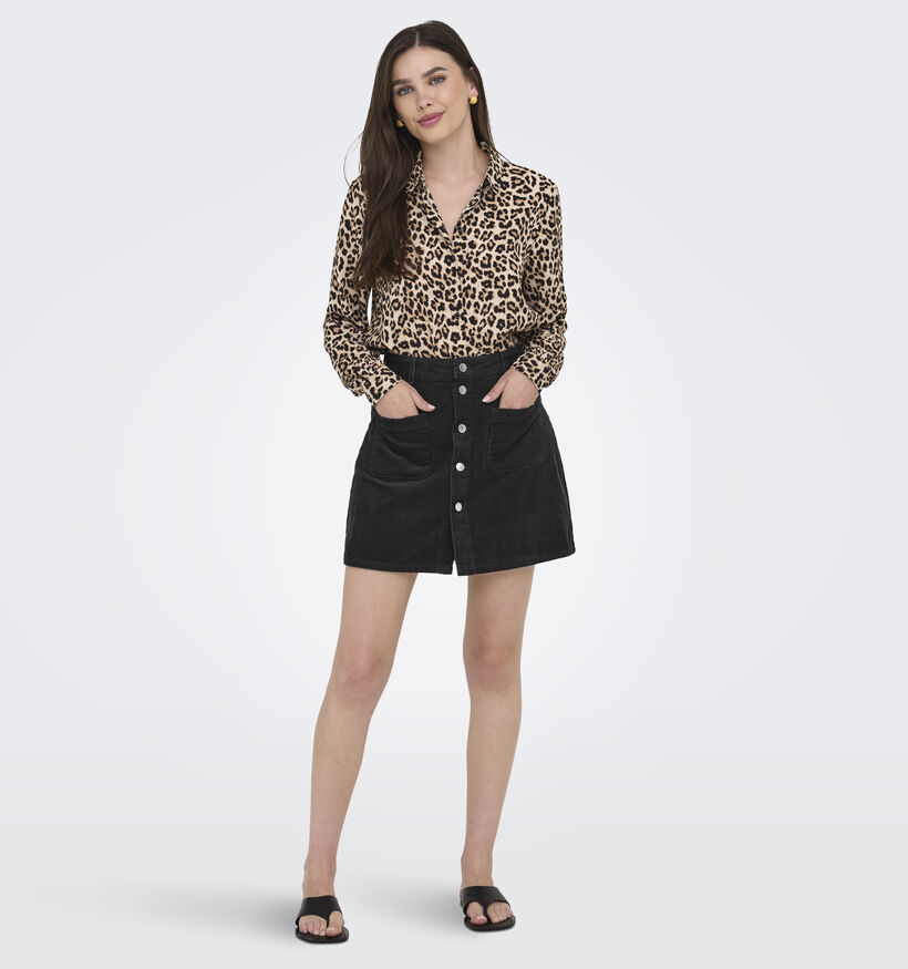 JDY Shiraz Corduroy Bruine Rok JDY Shiraz Corduroy Bruine Rok voor dames (365307)