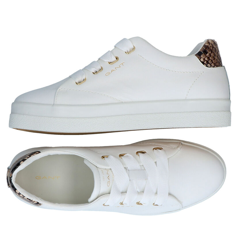 Gant Avona Baskets en Blanc en cuir (287485)