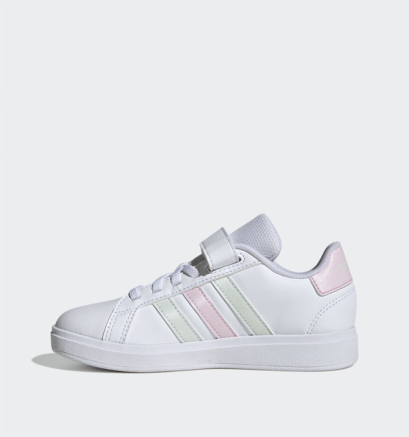 adidas Grand Court 2.0 Witte Sneakers voor meisjes (350243) - geschikt voor steunzolen