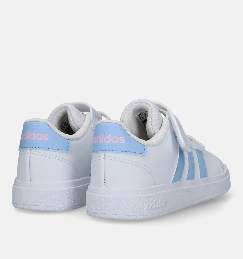 adidas Grand Court 2.0 EL Witte Sneakers voor meisjes (326902)