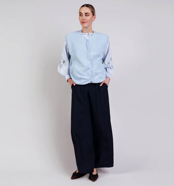 Pieces Manteaux Bleu