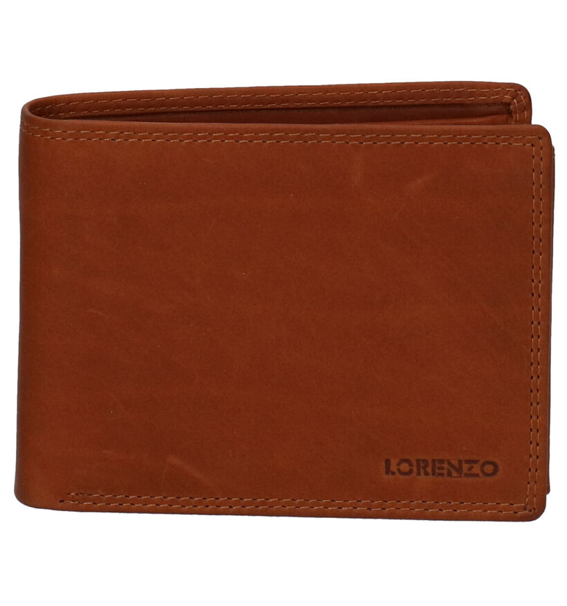 Euro-Leather Cognac Portefeuille in leer (310417)