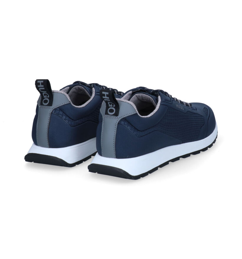 Hugo Icelin Runn Blauwe Sneakers voor heren (301364) - geschikt voor steunzolen