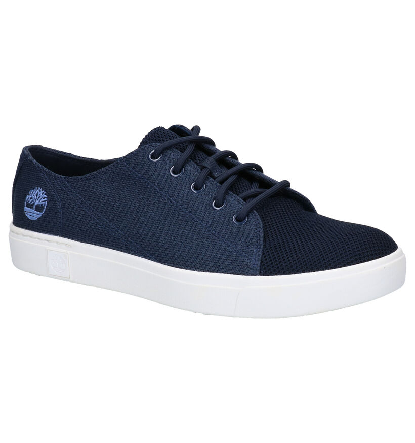 Timberland Amherst Donkerblauwe Sneakers in stof (267565)