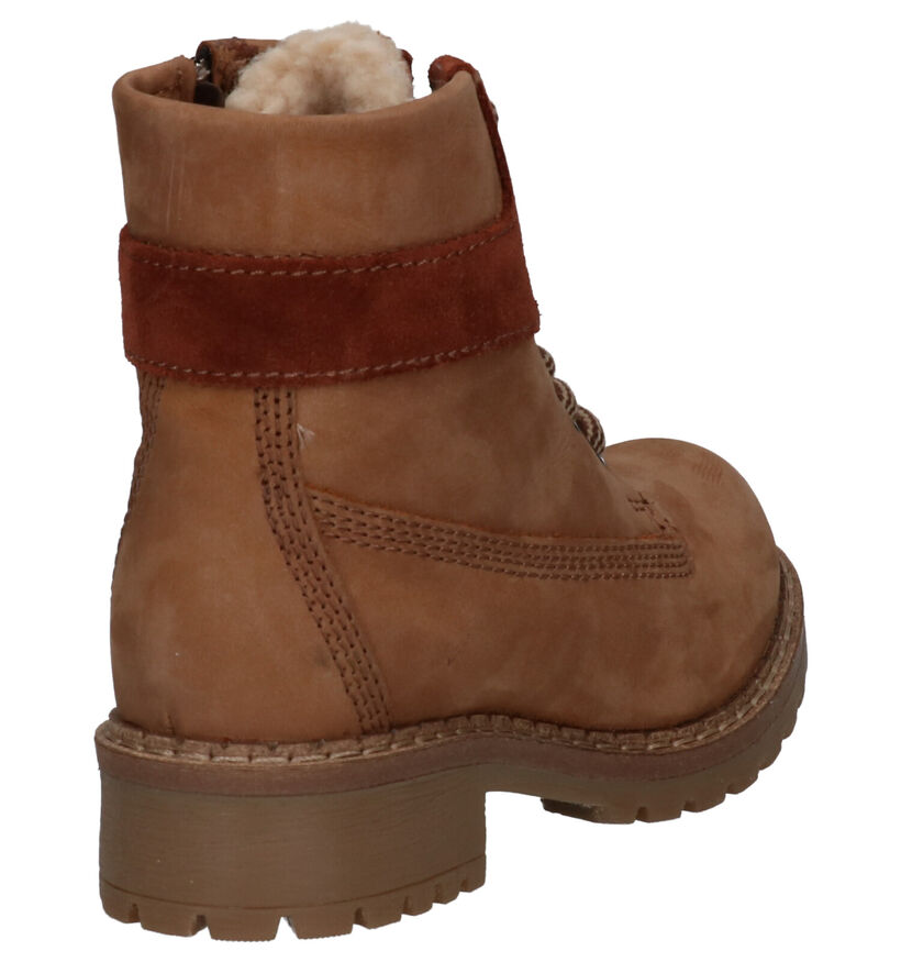 Dazzle Cognac Boots in nubuck (255173)