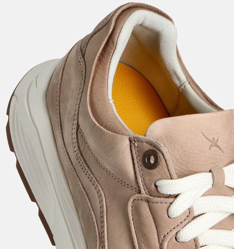 Xsensible Golden Gate Chaussures plates en Taupe pour hommes (365917) - pour semelles orthopédiques