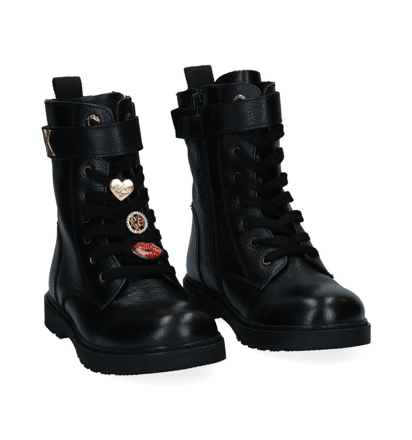 Mexx Haffia Bottines en Noir en cuir (296900)