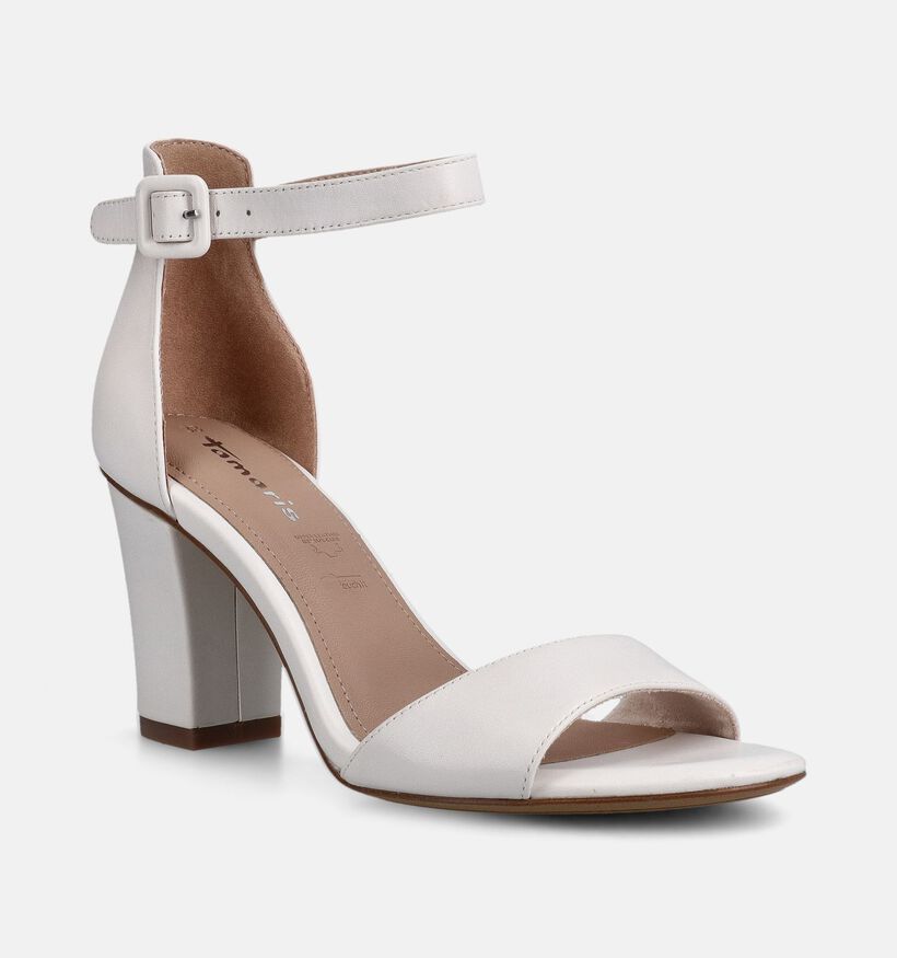 Tamaris Witte Sandalen met Bandje voor dames (371908)