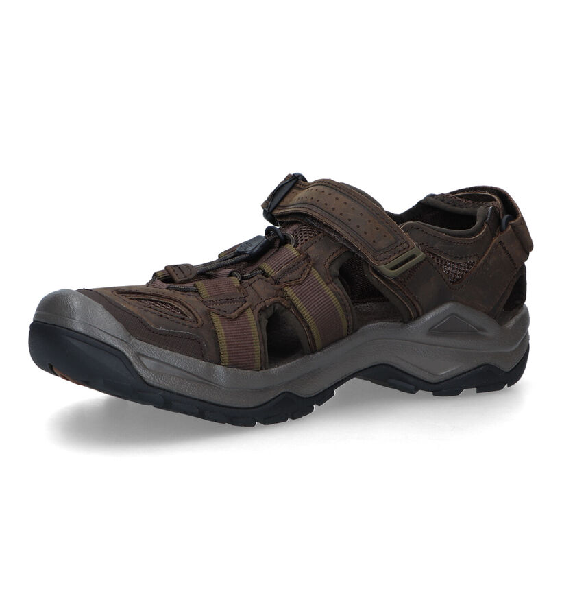 Teva Omnium Sandales en Brun pour hommes (321955)