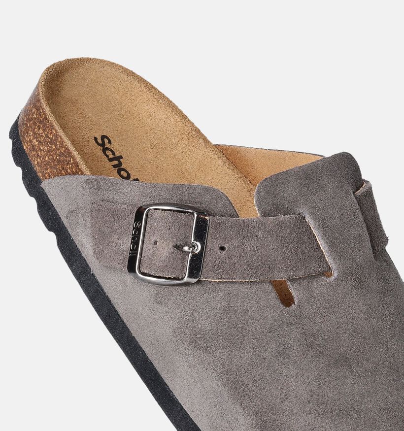 Scholl Olivier New Grijze Slippers voor heren (357581)