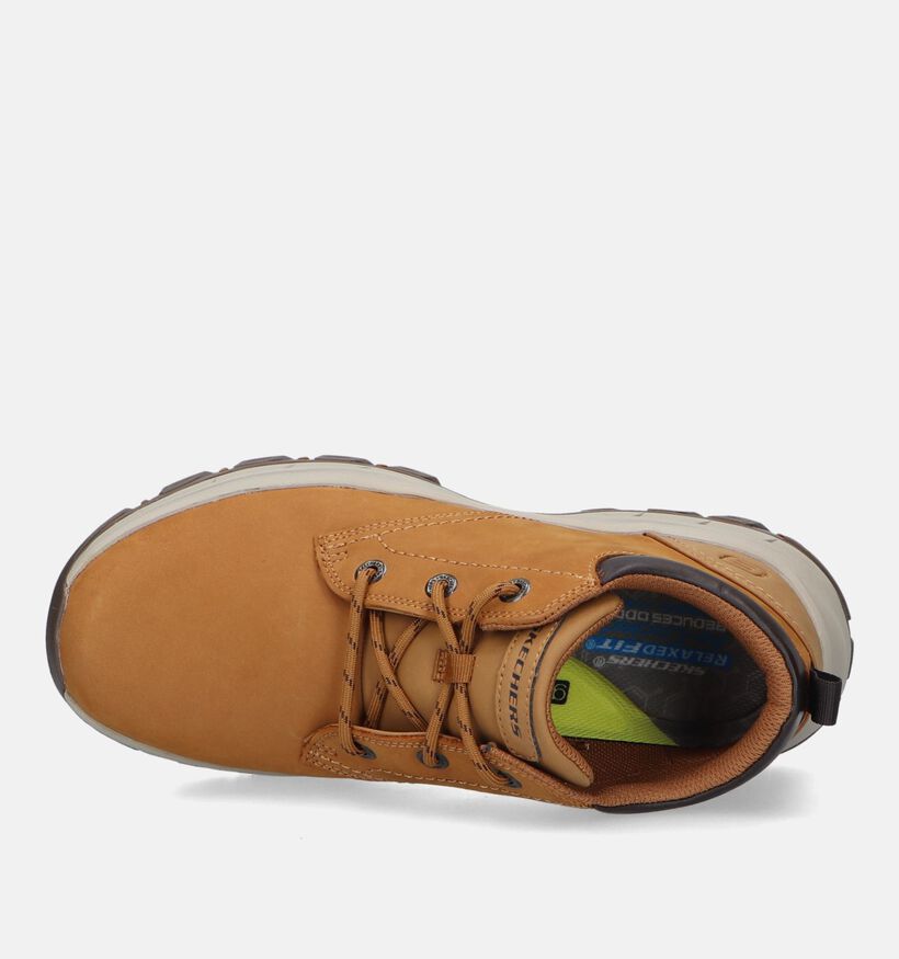Skechers Knowlson Ramhurst Relaxed Fit Bottines en Naturel pour hommes (327874)