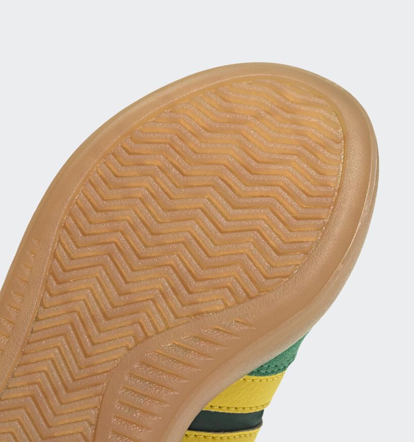 adidas Barreda Decode Groen/Gele Sneakers voor jongens, meisjes (359617) - geschikt voor steunzolen