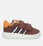 adidas Grand Court Chip CF Bruine Sneakers in kunstleer (326885)