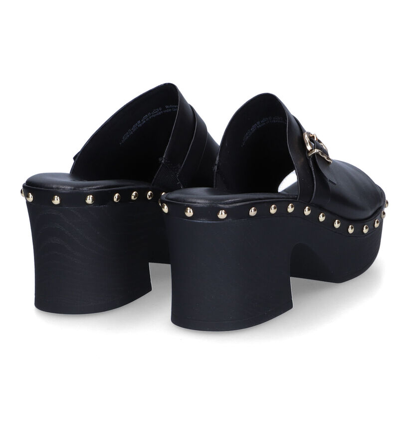 Tamaris Touch it Mules en Noir en cuir (309749)