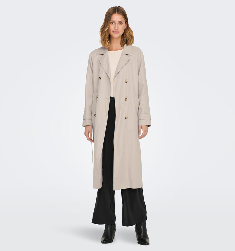 JDY Panther Beige Trenchcoat voor dames (330378)