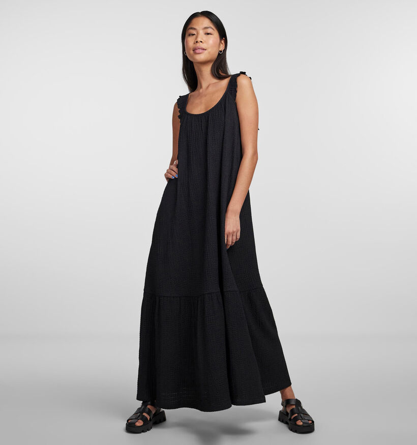 Pieces Lullu Jupe maxi en Noir (326819)