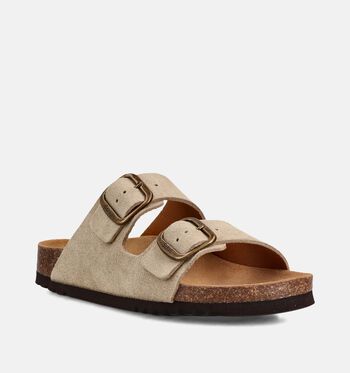 Scholl Josephine Slippers Beige/Groen