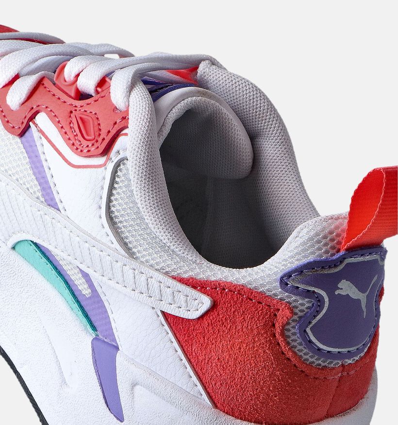 Puma Trinity Witte Sneakers voor jongens, meisjes (361485) - geschikt voor steunzolen