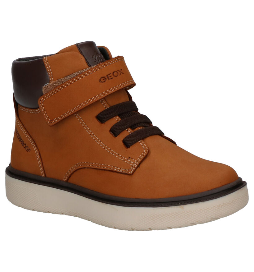 Geox Cognac Boots in leer (254509)