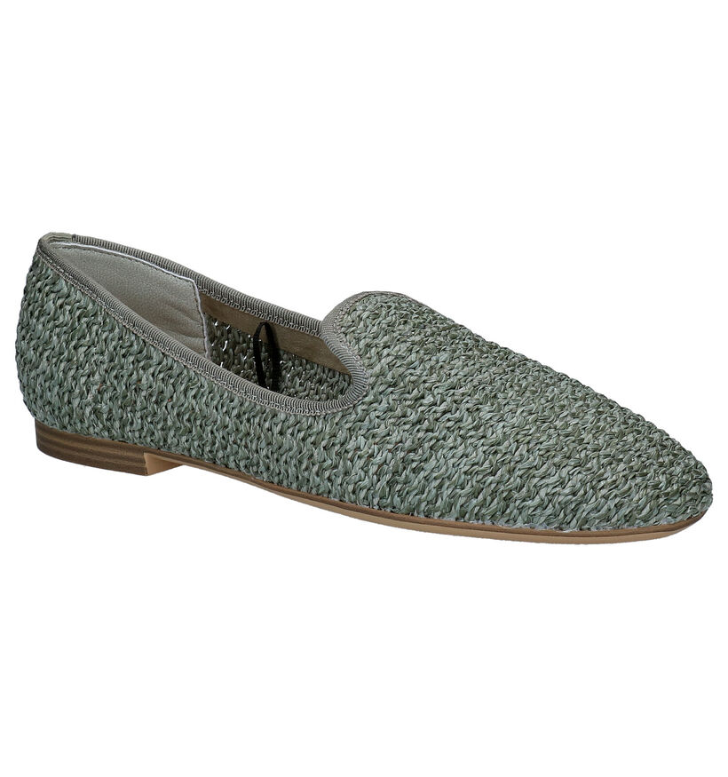 Tamaris Touch it Loafers en Vert en textile (292215)