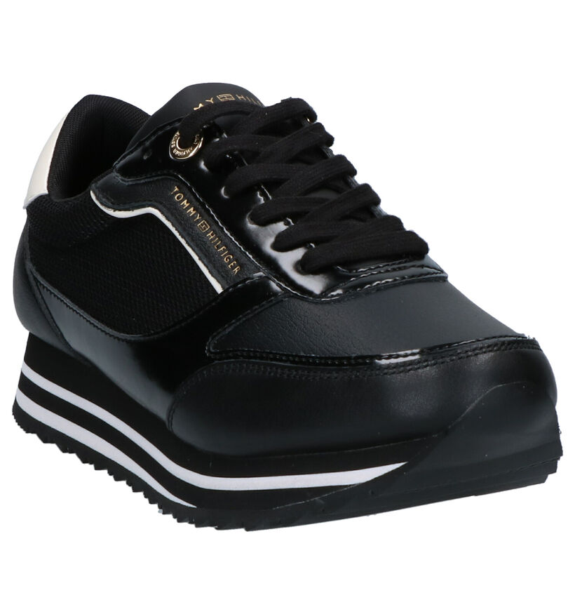 Tommy Hilfiger Veterschoenen Zwart in kunstleer (255918)