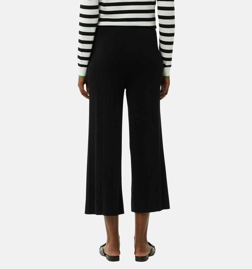 comma Zwarte Wijde broek voor dames (345676)