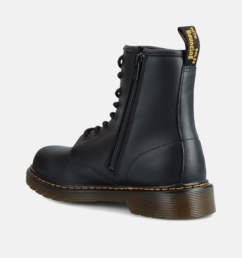 Dr. Martens 1460 Boots &agrave; lacets en Noir pour filles (375982)