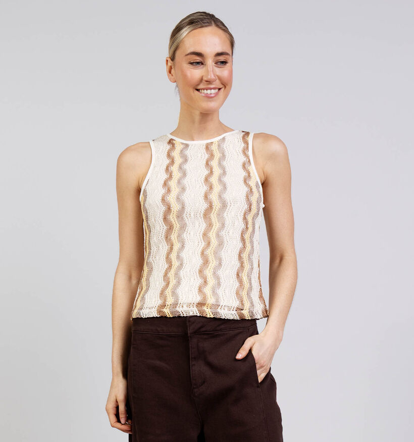 Vero Moda Teresa Beige Top voor dames (369377)
