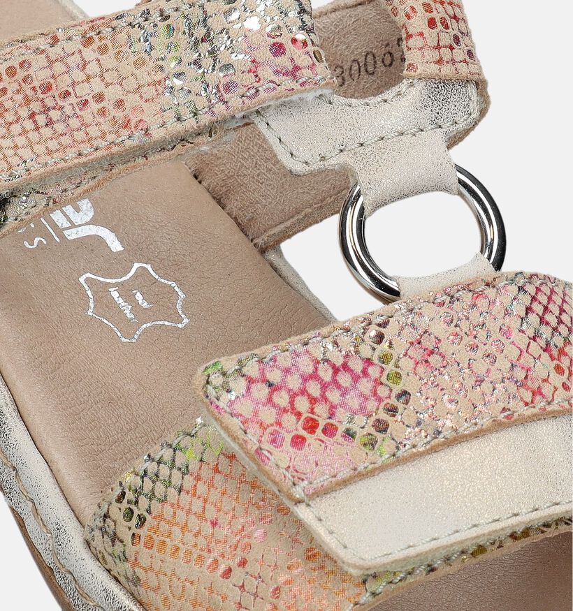 Rieker Beige Slippers voor dames (354956)